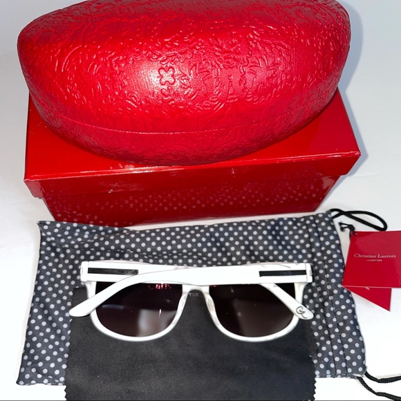 christian lacroix cl 5006 sunglasses White - Picture 2 of 14